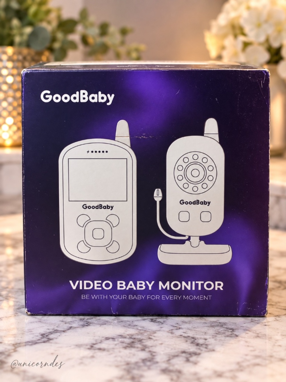 GoodBaby UU24 Video Baby Monitor w/ Camera Night Vision Two-Way Audio